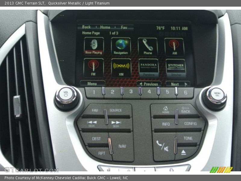 Quicksilver Metallic / Light Titanium 2013 GMC Terrain SLT