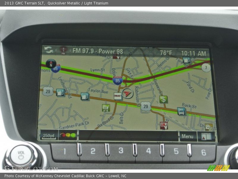 Quicksilver Metallic / Light Titanium 2013 GMC Terrain SLT