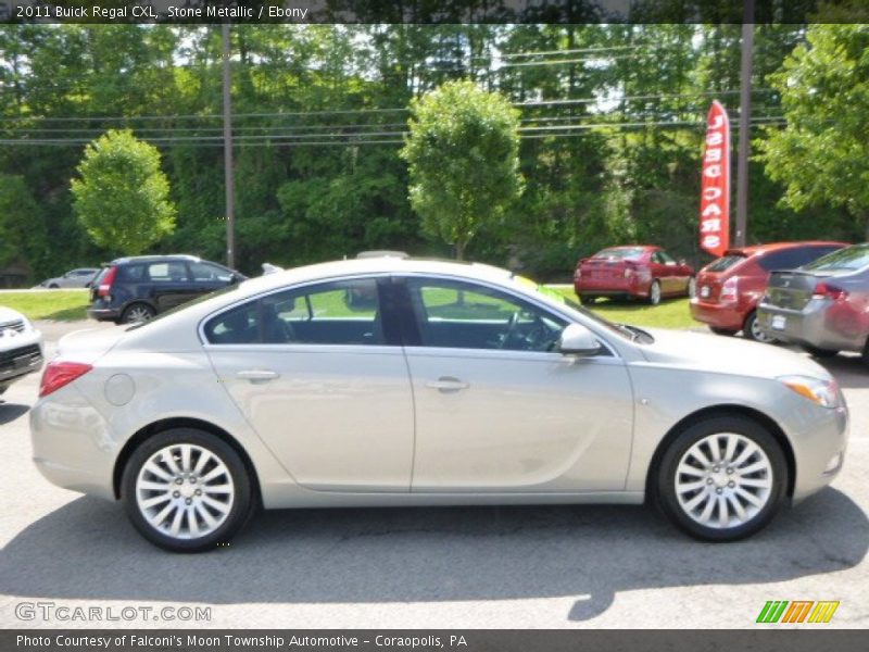 Stone Metallic / Ebony 2011 Buick Regal CXL