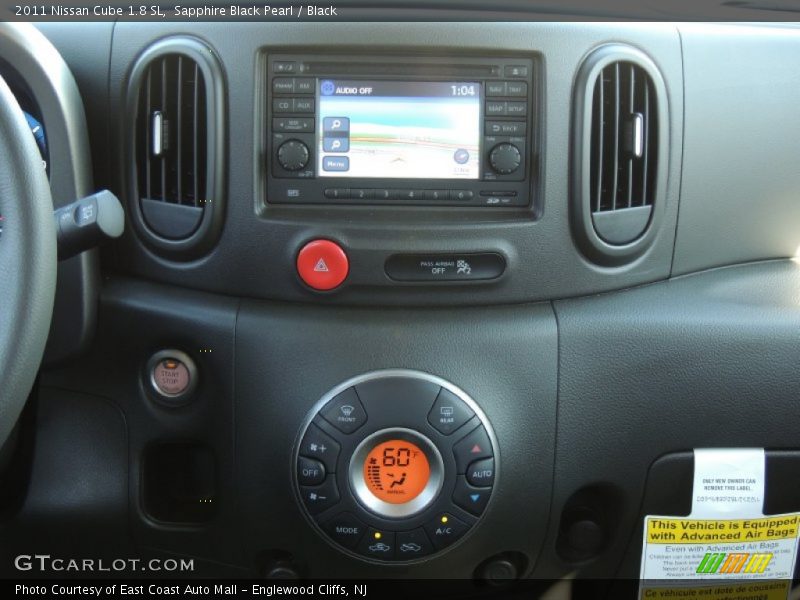 Sapphire Black Pearl / Black 2011 Nissan Cube 1.8 SL