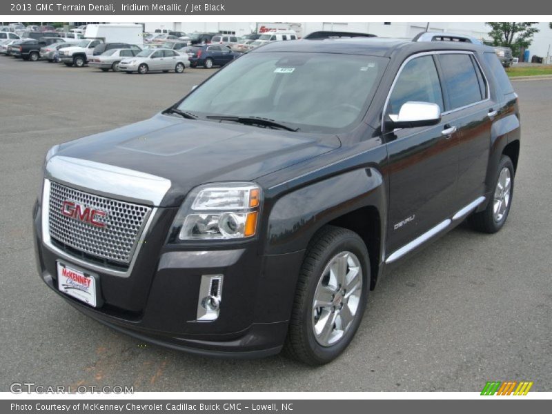 Iridium Metallic / Jet Black 2013 GMC Terrain Denali