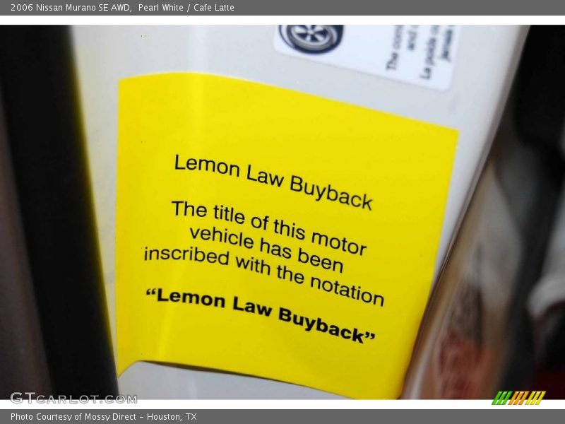 Pearl White / Cafe Latte 2006 Nissan Murano SE AWD