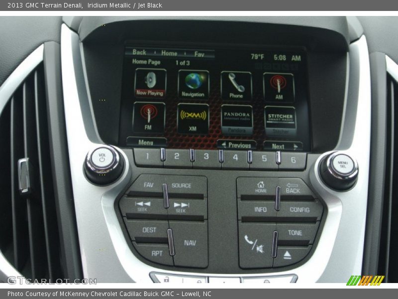 Iridium Metallic / Jet Black 2013 GMC Terrain Denali