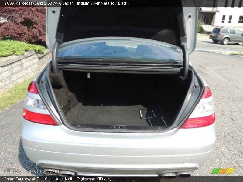 Iridium Silver Metallic / Black 2009 Mercedes-Benz S 63 AMG Sedan