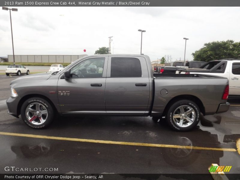 Mineral Gray Metallic / Black/Diesel Gray 2013 Ram 1500 Express Crew Cab 4x4