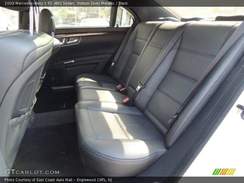 Iridium Silver Metallic / Black 2009 Mercedes-Benz S 63 AMG Sedan
