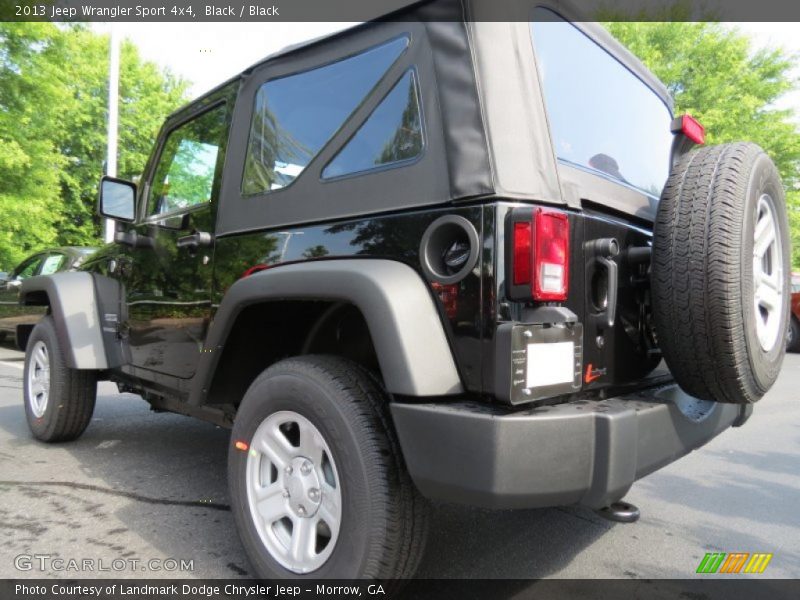 Black / Black 2013 Jeep Wrangler Sport 4x4