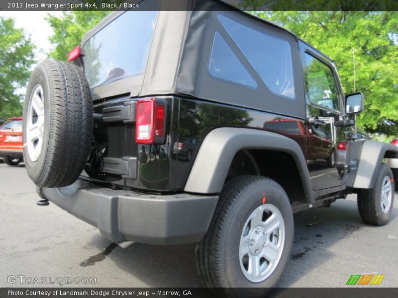 Black / Black 2013 Jeep Wrangler Sport 4x4