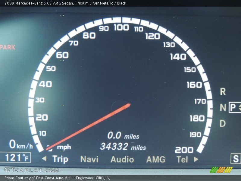 Iridium Silver Metallic / Black 2009 Mercedes-Benz S 63 AMG Sedan