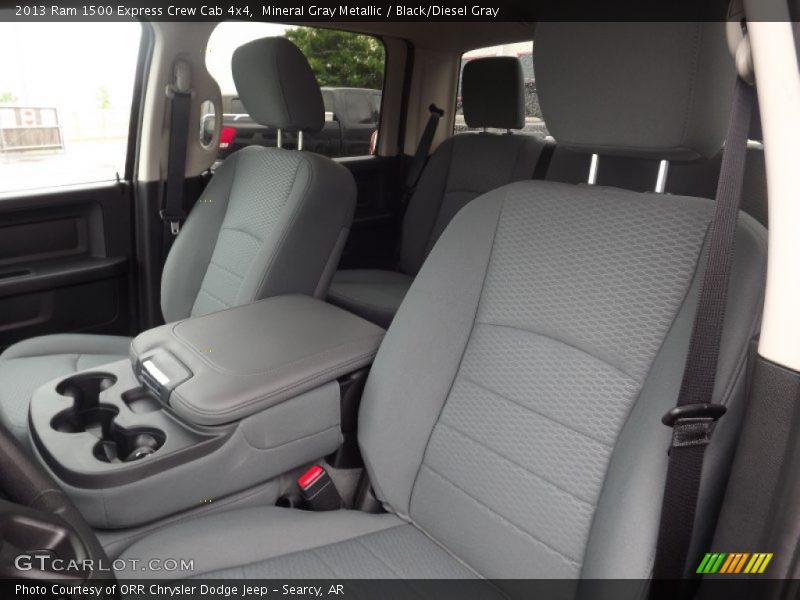 Mineral Gray Metallic / Black/Diesel Gray 2013 Ram 1500 Express Crew Cab 4x4