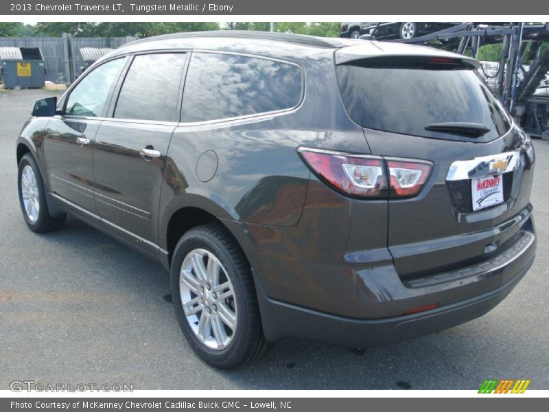 Tungsten Metallic / Ebony 2013 Chevrolet Traverse LT