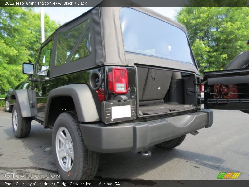 Black / Black 2013 Jeep Wrangler Sport 4x4