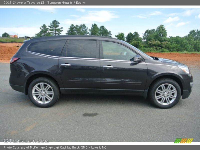 Tungsten Metallic / Ebony 2013 Chevrolet Traverse LT