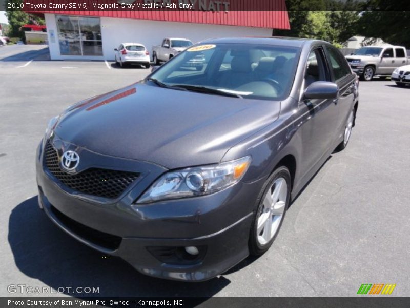 Magnetic Gray Metallic / Ash Gray 2010 Toyota Camry SE V6