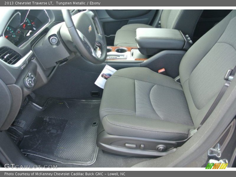 Tungsten Metallic / Ebony 2013 Chevrolet Traverse LT