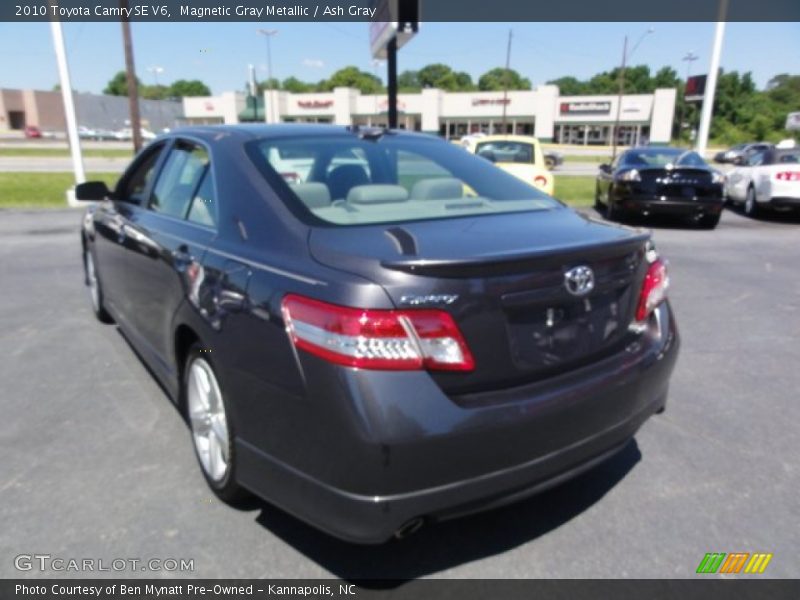 Magnetic Gray Metallic / Ash Gray 2010 Toyota Camry SE V6
