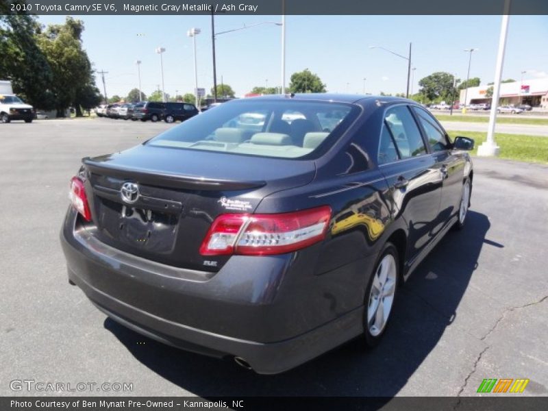 Magnetic Gray Metallic / Ash Gray 2010 Toyota Camry SE V6