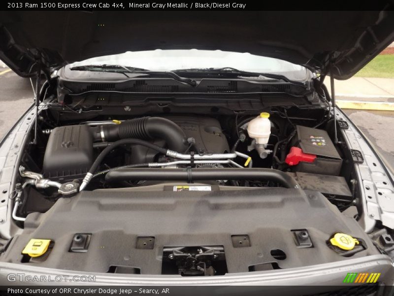 Mineral Gray Metallic / Black/Diesel Gray 2013 Ram 1500 Express Crew Cab 4x4