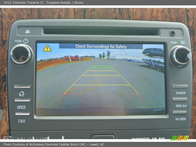 Tungsten Metallic / Ebony 2013 Chevrolet Traverse LT