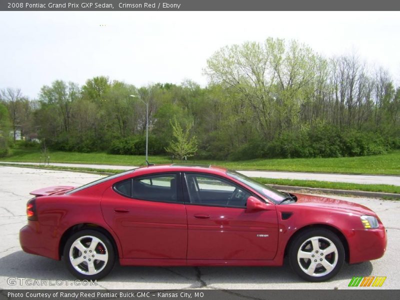 Crimson Red / Ebony 2008 Pontiac Grand Prix GXP Sedan