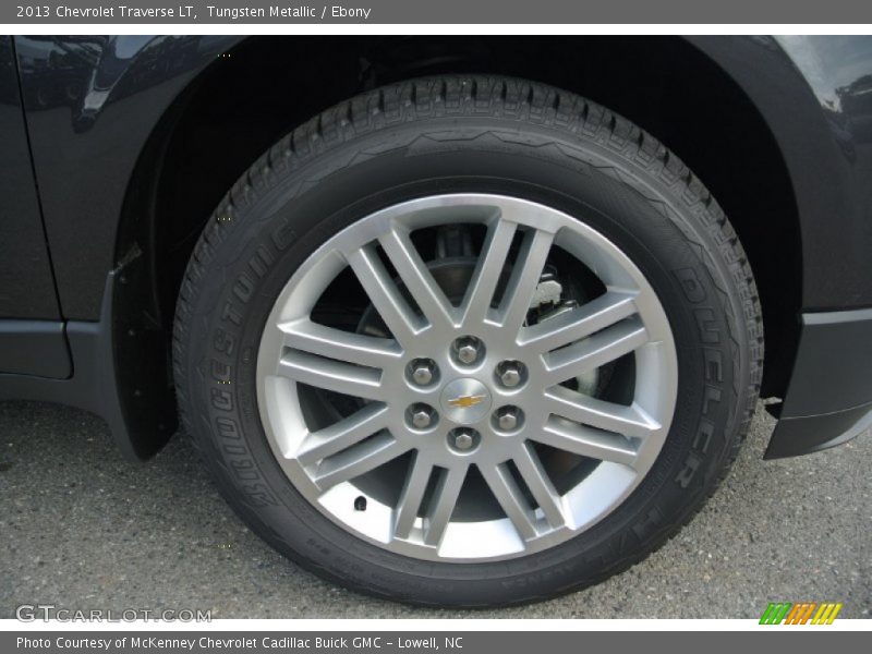 Tungsten Metallic / Ebony 2013 Chevrolet Traverse LT