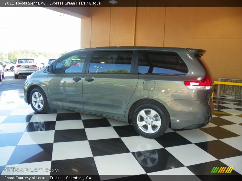 Cypress Green Pearl / Bisque 2011 Toyota Sienna V6