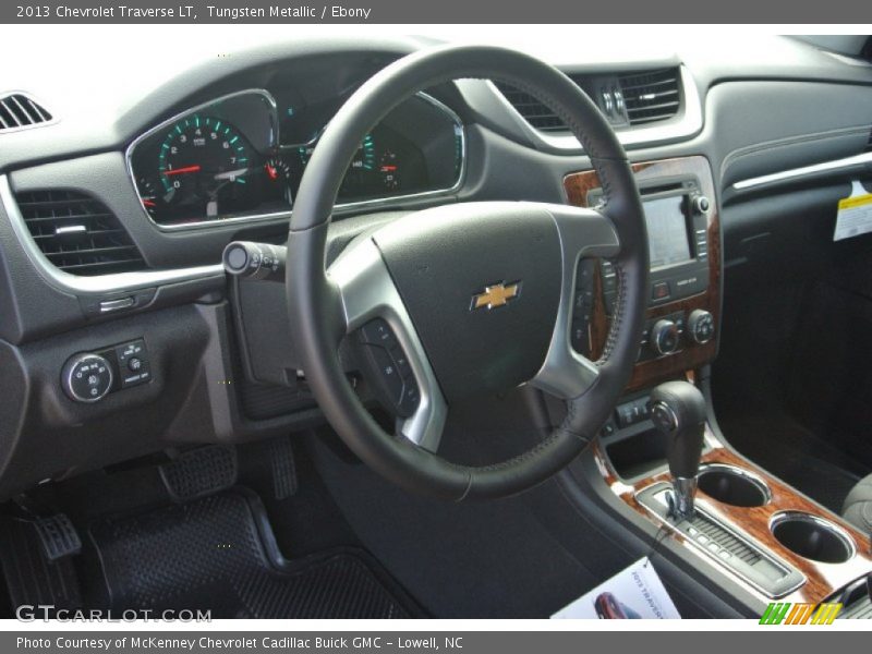 Tungsten Metallic / Ebony 2013 Chevrolet Traverse LT