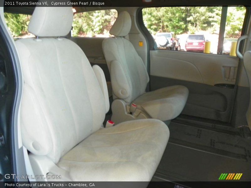 Cypress Green Pearl / Bisque 2011 Toyota Sienna V6