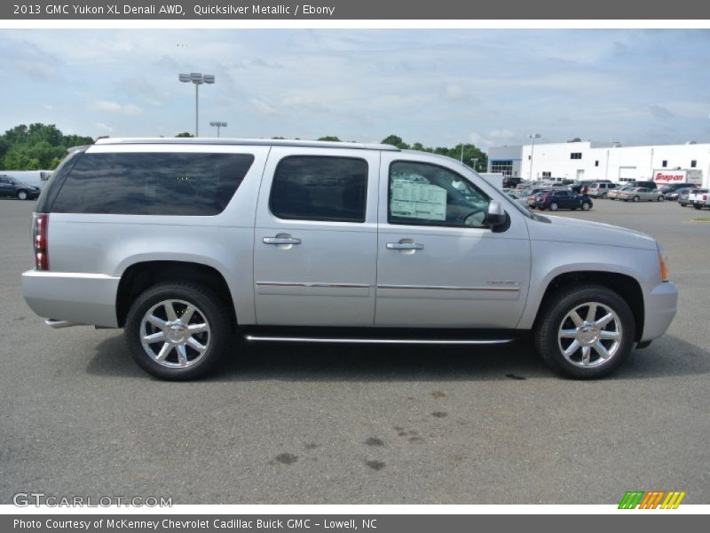 Quicksilver Metallic / Ebony 2013 GMC Yukon XL Denali AWD