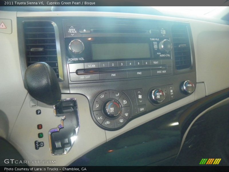 Cypress Green Pearl / Bisque 2011 Toyota Sienna V6