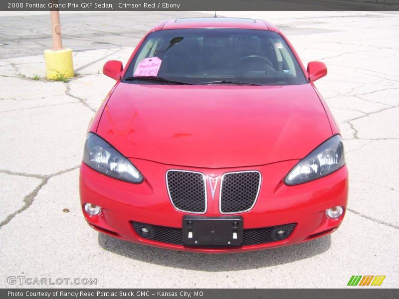 Crimson Red / Ebony 2008 Pontiac Grand Prix GXP Sedan