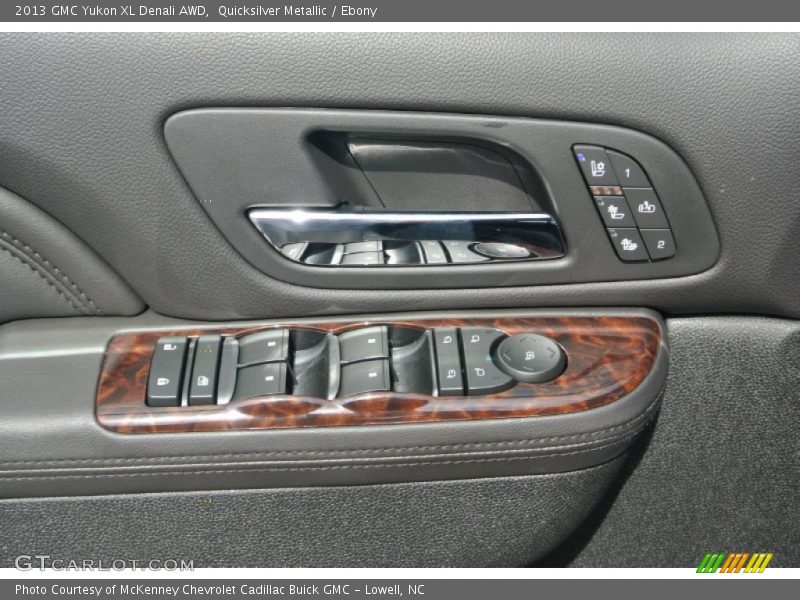 Quicksilver Metallic / Ebony 2013 GMC Yukon XL Denali AWD