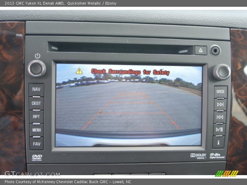 Quicksilver Metallic / Ebony 2013 GMC Yukon XL Denali AWD