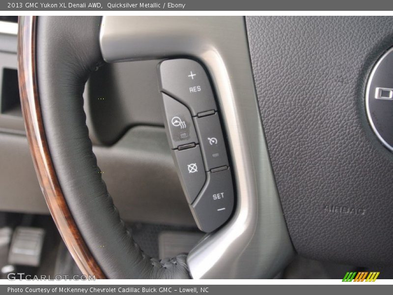 Quicksilver Metallic / Ebony 2013 GMC Yukon XL Denali AWD