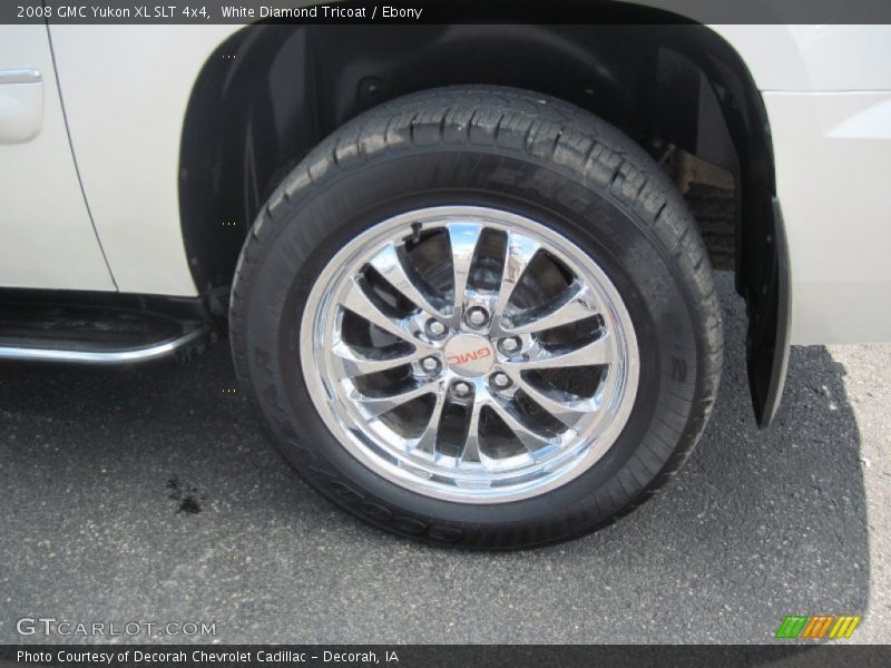 White Diamond Tricoat / Ebony 2008 GMC Yukon XL SLT 4x4