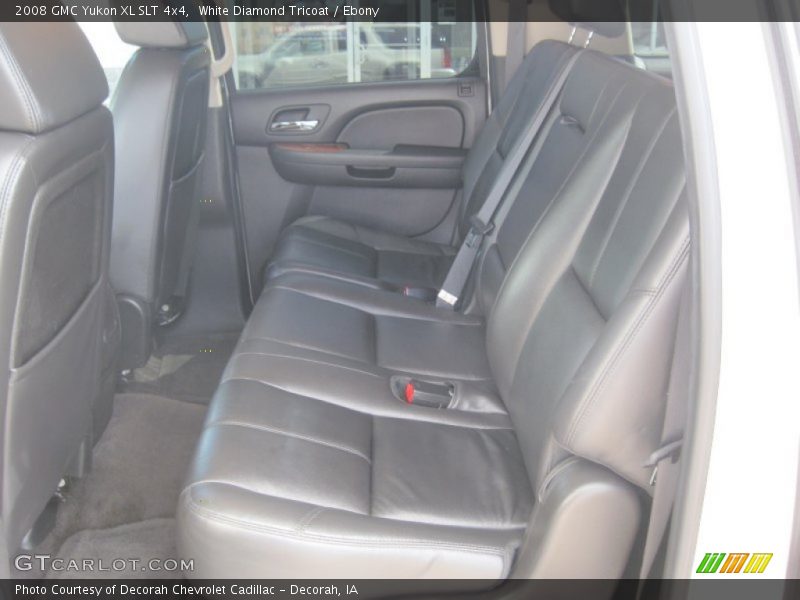 White Diamond Tricoat / Ebony 2008 GMC Yukon XL SLT 4x4