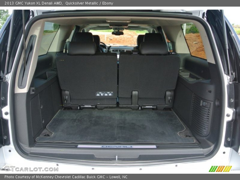 Quicksilver Metallic / Ebony 2013 GMC Yukon XL Denali AWD