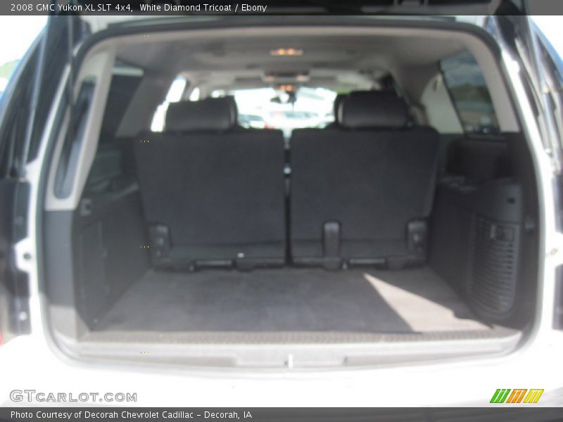 White Diamond Tricoat / Ebony 2008 GMC Yukon XL SLT 4x4