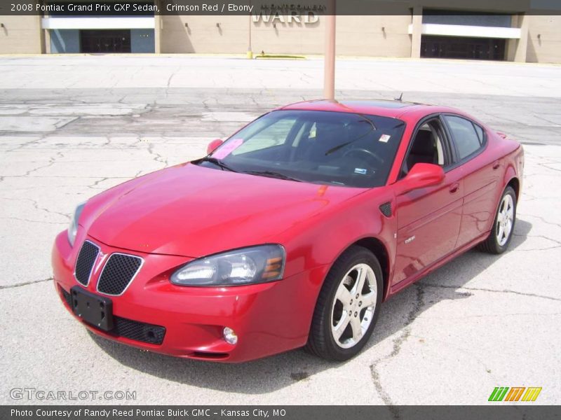Crimson Red / Ebony 2008 Pontiac Grand Prix GXP Sedan