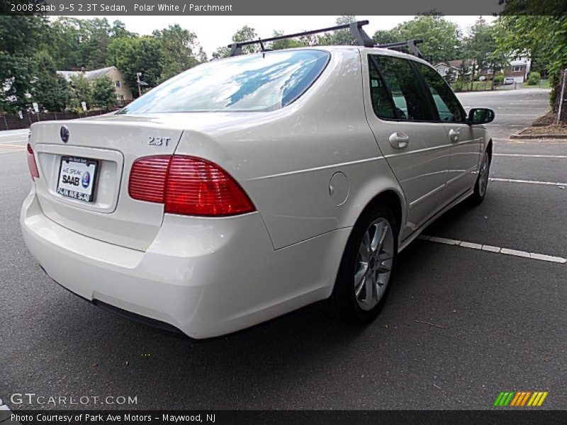Polar White / Parchment 2008 Saab 9-5 2.3T Sedan