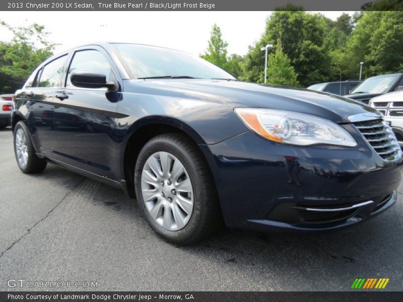 Front 3/4 View of 2013 200 LX Sedan