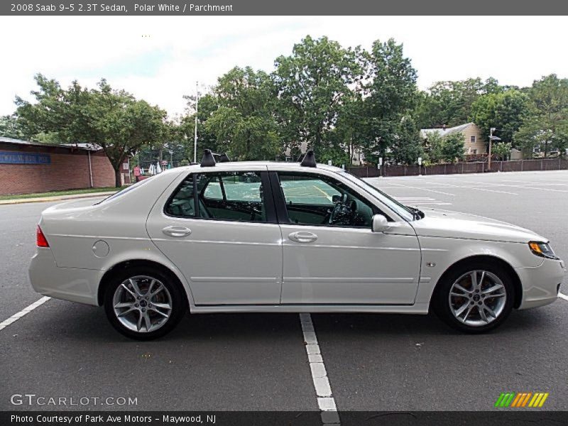 Polar White / Parchment 2008 Saab 9-5 2.3T Sedan