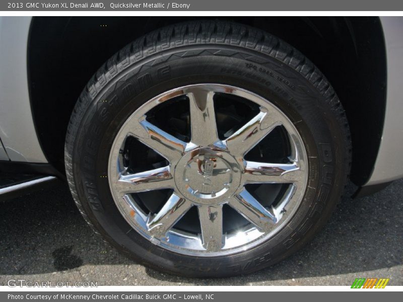 Quicksilver Metallic / Ebony 2013 GMC Yukon XL Denali AWD