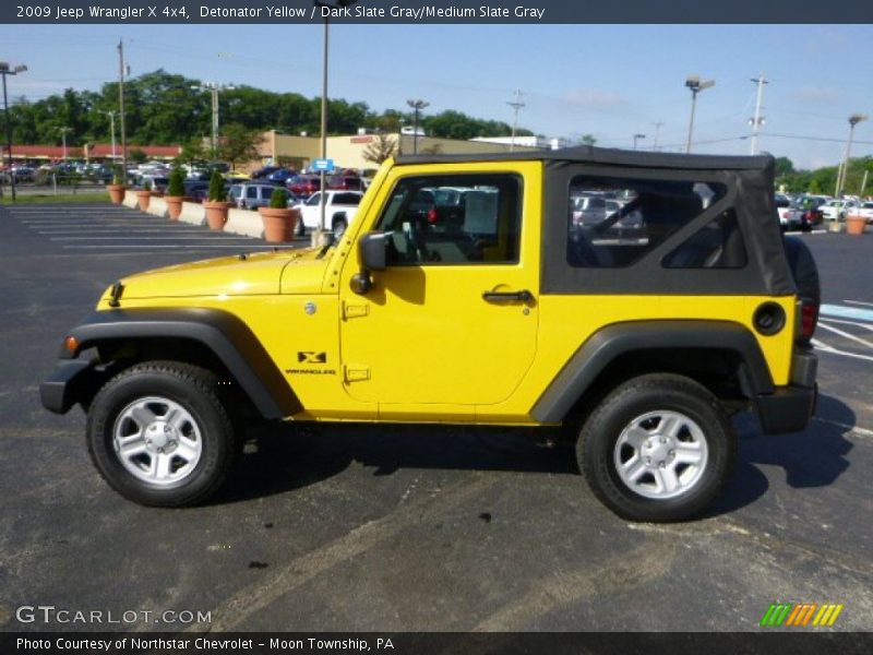  2009 Wrangler X 4x4 Detonator Yellow