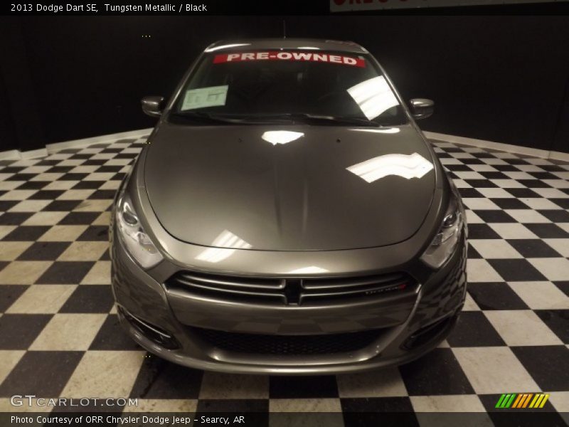 Tungsten Metallic / Black 2013 Dodge Dart SE