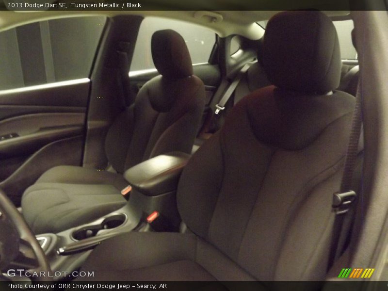 Tungsten Metallic / Black 2013 Dodge Dart SE