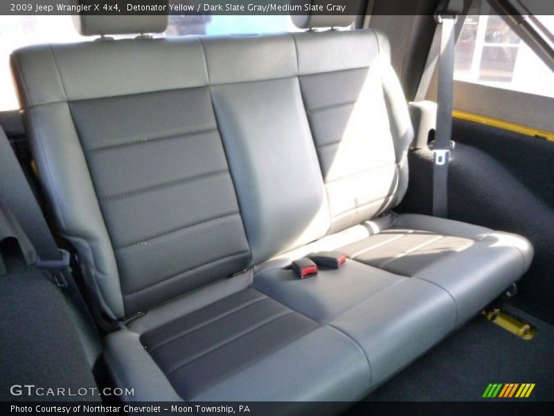Detonator Yellow / Dark Slate Gray/Medium Slate Gray 2009 Jeep Wrangler X 4x4