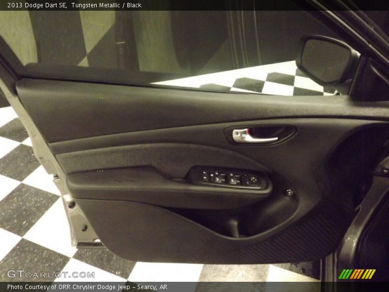 Tungsten Metallic / Black 2013 Dodge Dart SE