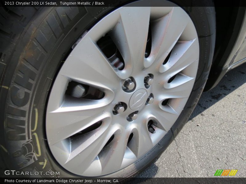 Tungsten Metallic / Black 2013 Chrysler 200 LX Sedan