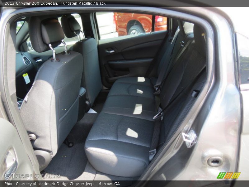 Tungsten Metallic / Black 2013 Chrysler 200 LX Sedan